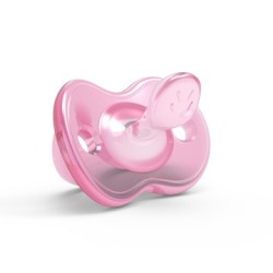 Nuvita Ortohosoft Succhietto Con Tettarella Ortodontica Rosa