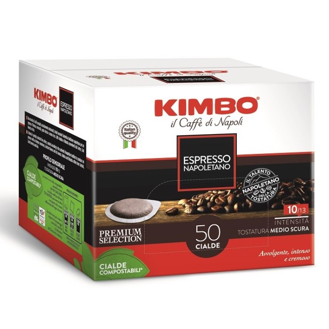 Kimbo Cialda Espresso Napoletano caffè torrefatto 50 Pezzi Kimbo Cialda Espresso Napoletano caffè torrefatto 50 Pezzi