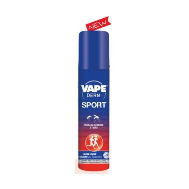 Guaber Vape Dermatologica Sport Spray protezione insetti 100 Ml Guaber Vape Dermatologica Sport Spray protezione insetti 100 Ml