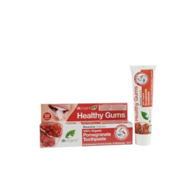 Dr Organic Pomegranate Melograno Toothpaste Dentifricio 100 Ml Dr Organic Pomegranate Melograno Toothpaste Dentifricio 100 Ml