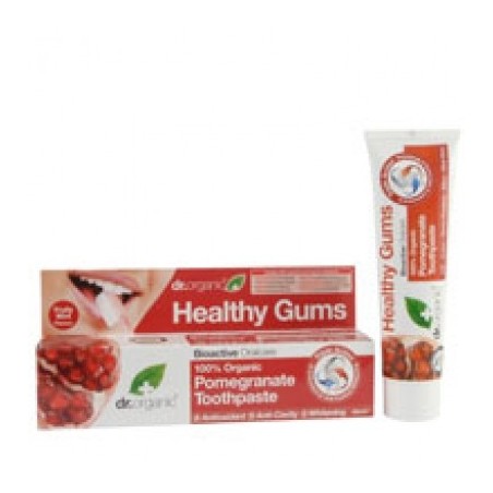 Dr Organic Pomegranate Melograno Toothpaste Dentifricio 100 Ml Dr Organic Pomegranate Melograno Toothpaste Dentifricio 100 Ml