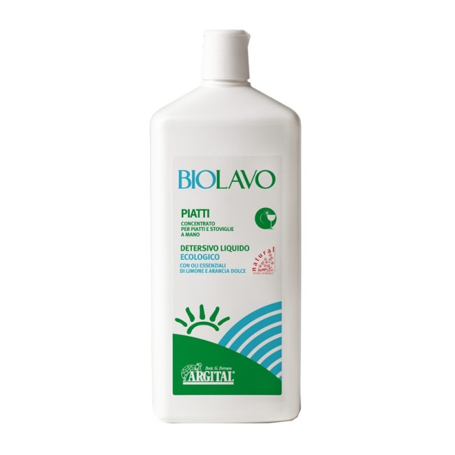 Argital Biolavo Piatti detersivo liquido 1000 Ml Argital Biolavo Piatti detersivo liquido 1000 Ml