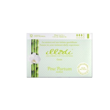 Hnp Illedi Assorbenti Lady Normal Senza Ali Post Parto Medium 12 Pezzi Hnp Illedi Assorbenti Lady Normal Senza Ali Post Parto Medium 12 Pezzi