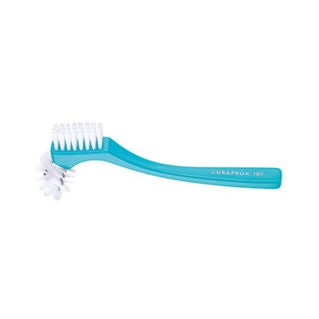 Curaprox Spazzolino Per Dentiere 1 Pezzo Colore Azzurro