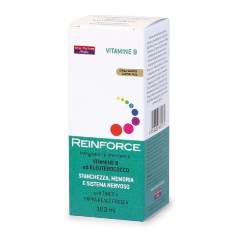 Vital Factors Italia Reinforce Vitamine B 100 Ml Vital Factors Italia Reinforce Vitamine B 100 Ml