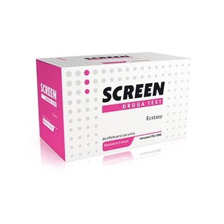 Screen Pharma Test Droga Ecstasy e mdma 1 pezzo Screen Pharma Test Droga Ecstasy e mdma 1 pezzo