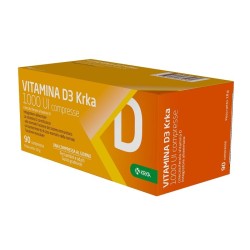 Krka Farmaceutici Vitamina D3 Krka 1000 Ui 90 Compresse