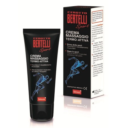 Kelemata Bertelli Cerotto Sport Crema Massaggio Termo Attiva 75 Ml Kelemata Bertelli Cerotto Sport Crema Massaggio Termo Attiva 75 Ml