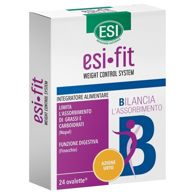 Esi Fit Bilancia Azione Urto integratore 24 Ovalette Esi Fit Bilancia Azione Urto integratore 24 Ovalette