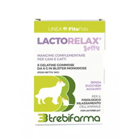 Trebifarma Lactorelax Jelly mangime per cani e gatti 6 Jelly -  Para-Farmacia Bosciaclub