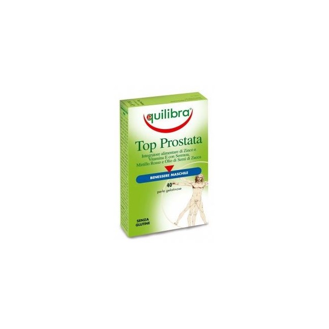 Equilibra Top Prostata integratore 40 Capsule