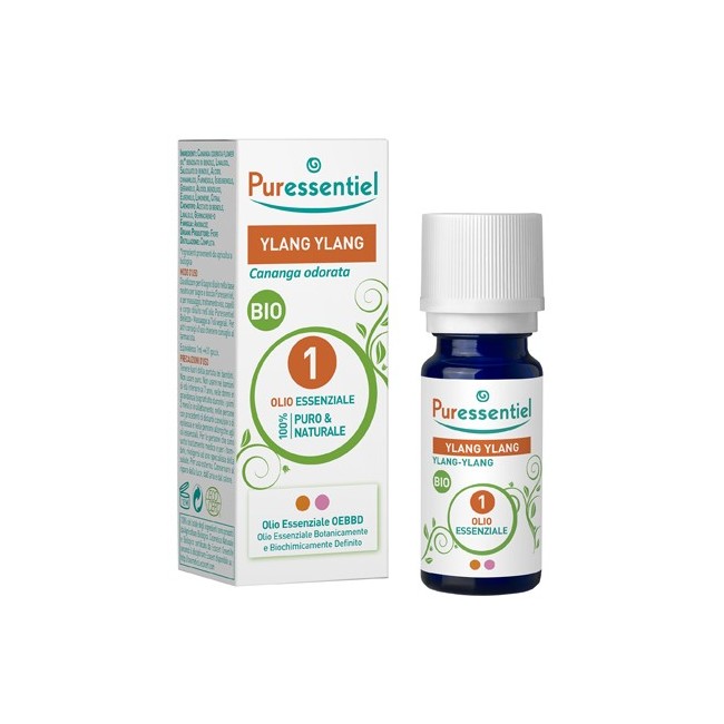 Puressentiel Olio Essenziale Ylang Ylang Bio gocce 5 Ml Puressentiel Olio Essenziale Ylang Ylang Bio gocce 5 Ml