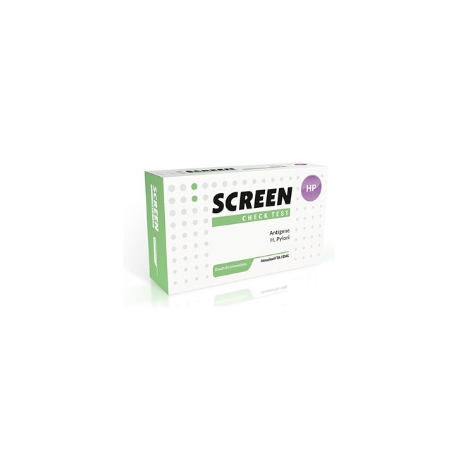 Screen Pharma Test Rapido Helicobacter Pylori nelle feci 1 pezzo Screen Pharma Test Rapido Helicobacter Pylori nelle feci 1 pezzo