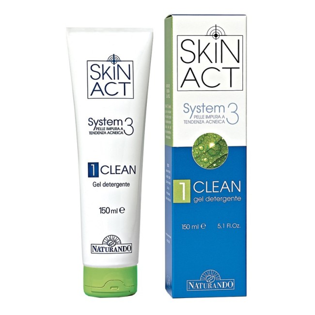 Naturando Skin Act Clean gel detergente 150 Ml Naturando Skin Act Clean gel detergente 150 Ml