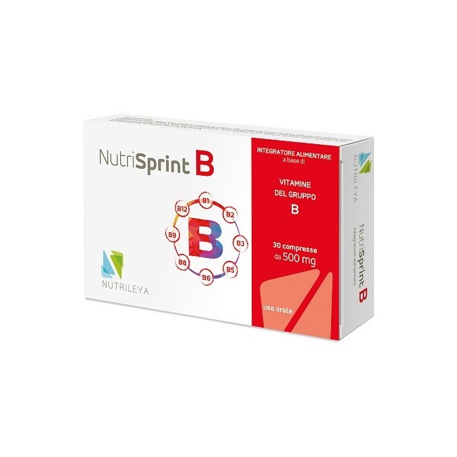 Nutrileya Nutrisprint B integratore 30 Compresse Nutrileya Nutrisprint B integratore 30 Compresse