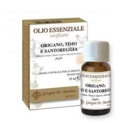 Dr Giorgini Ser-vis Origano Timo Santoreggia olio essenziale 10ml