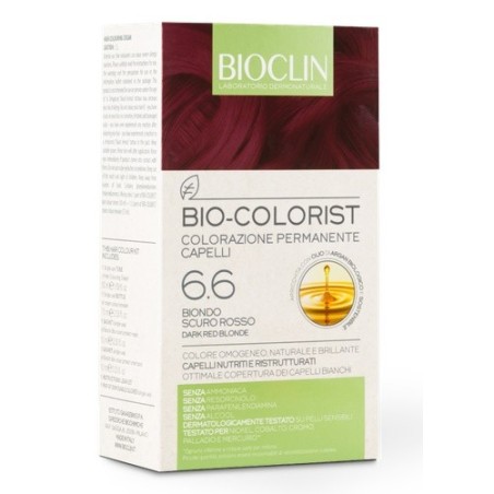 Ist. Ganassini Bioclin Bio Colorist 6,6 Biondo Scuro Rosso Ist. Ganassini Bioclin Bio Colorist 6,6 Biondo Scuro Rosso