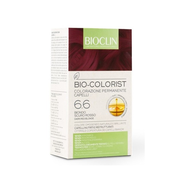 Ist. Ganassini Bioclin Bio Colorist 6,6 Biondo Scuro Rosso Ist. Ganassini Bioclin Bio Colorist 6,6 Biondo Scuro Rosso