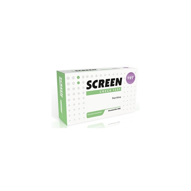 Screen Pharma S Test Rapido Ferritina e Anemia 1 pezzo Screen Pharma S Test Rapido Ferritina e Anemia 1 pezzo