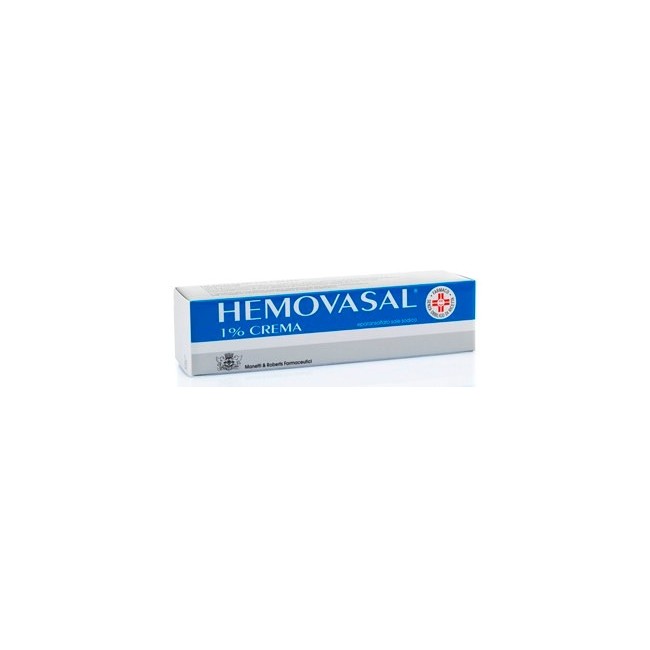 Hemovasal*crema 30g 1%