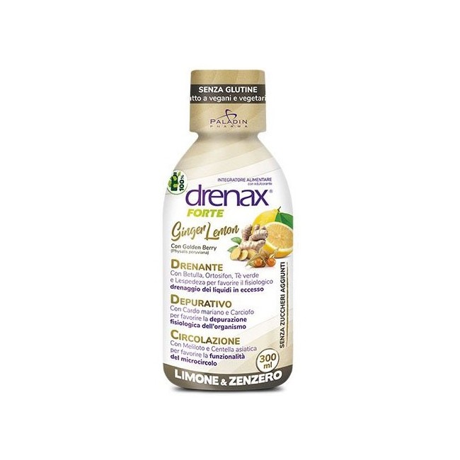 Paladin Pharma Drenax Forte Ginger Lemon 300 Ml Paladin Pharma Drenax Forte Ginger Lemon 300 Ml