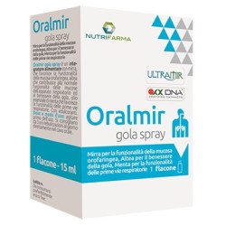 Aqua Viva Oralmir Gola Spray con estratti vegetali 15 Ml