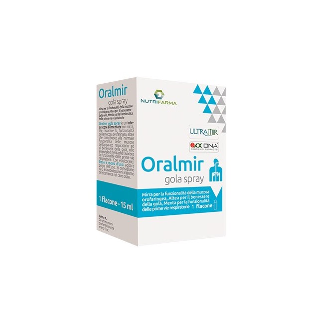 Aqua Viva Oralmir Gola Spray con estratti vegetali 15 Ml Aqua Viva Oralmir Gola Spray con estratti vegetali 15 Ml