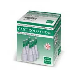 Glicerolo Sofar Adulti 6 Contenitori Monodose 6,75 G