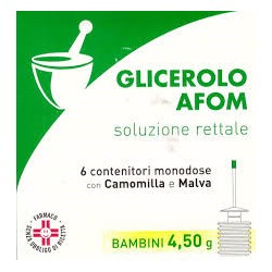 Afom Glicerolo Bambini 6 Contenitori