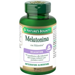 Nature's Bounty Melatonina integratore 100 Tavolette