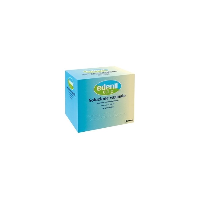 Edenil*soluzione Vaginale 5 Flaconi 100ml0,1g