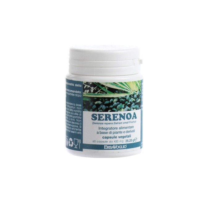 Erbavoglio Production Serenoa integratore 60 Capsule Erbavoglio Production Serenoa integratore 60 Capsule