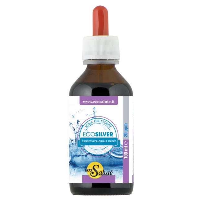 Spazio Ecosalute Ecosilver gocce di argento colloidale 100 Ml Spazio Ecosalute Ecosilver gocce di argento colloidale 100 Ml