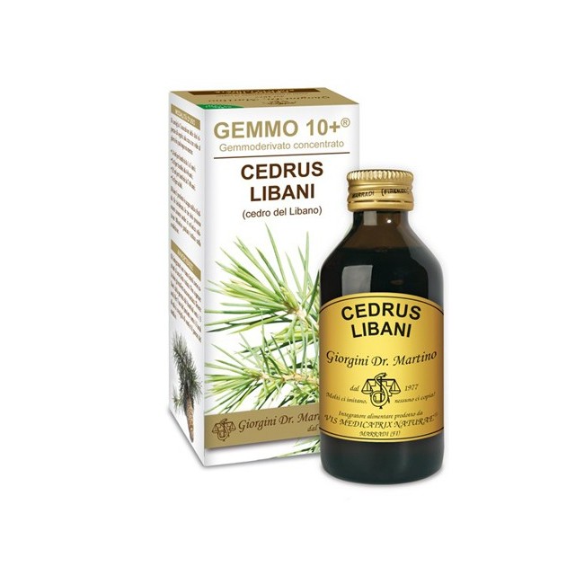 Dr Giorgini Gemmo 10+ Cedro Del Libano 100 Ml Liquido Analcolico