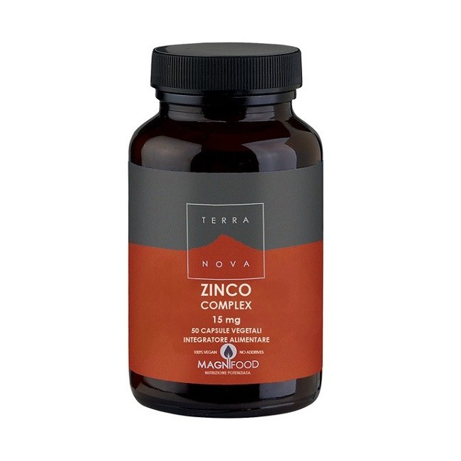 Forlive Terranova Complesso Di Zinco 15 Mg 50 Capsule Forlive Terranova Complesso Di Zinco 15 Mg 50 Capsule