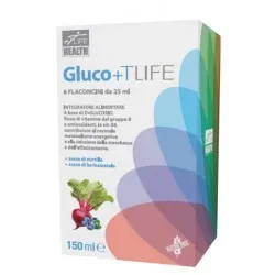 +t-life Gluco+tlife integratore 6 Flaconcini X 25 Ml