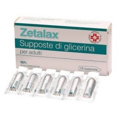 Zetalax*adulti 18 Supposte 2,25g