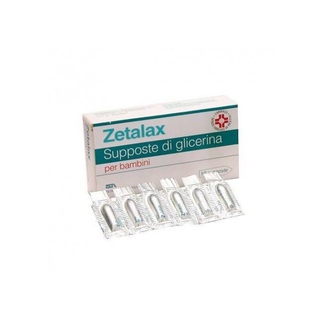 Zetalax* Bambini 18 Supposte 1375mg