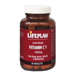 Lifeplan Products Vitamin C1 1000 mg lento rilascio 30 Tavolette