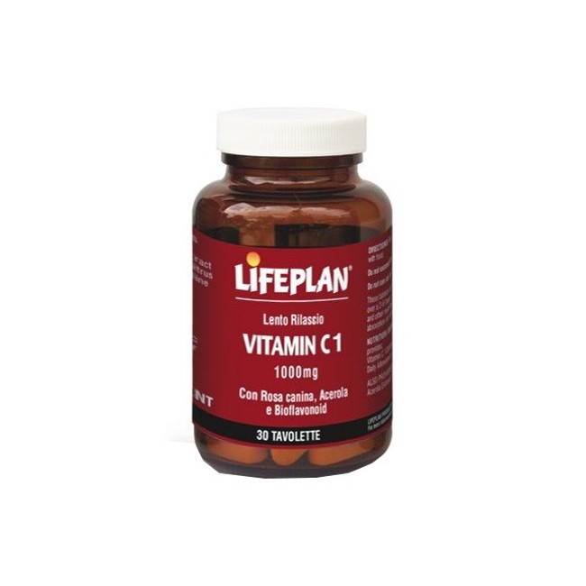 Lifeplan Products Vitamin C1 1000 mg lento rilascio 30 Tavolette Lifeplan Products Vitamin C1 1000 mg lento rilascio 30 Tavolette