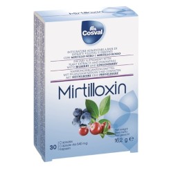 Cosval Mirtilloxin integratore di mirtillo 30 Capsule