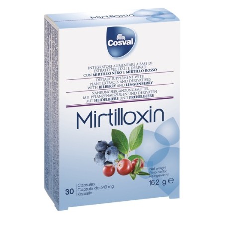 Cosval Mirtilloxin integratore di mirtillo 30 Capsule