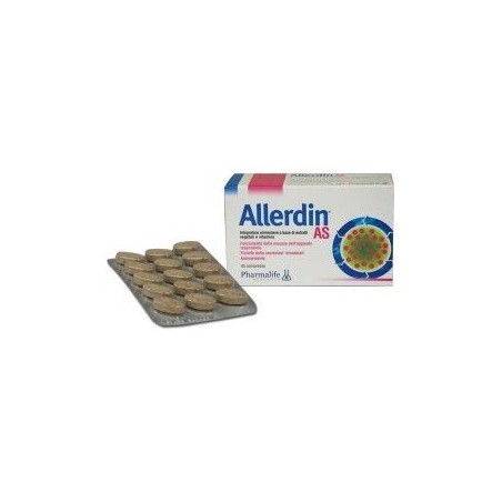 Pharmalife Research Allerdin As 45 Compresse per allergie respiratorie Pharmalife Research Allerdin As 45 Compresse per allergie respiratorie