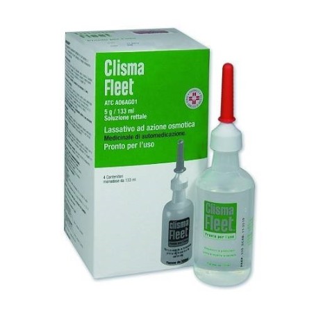 Clisma Fleet Soluzione Rettale *4fl 133ml Clisma Fleet Soluzione Rettale *4fl 133ml