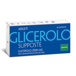 Sofar Glicerolo*adulti 18 Supposte 2250mg