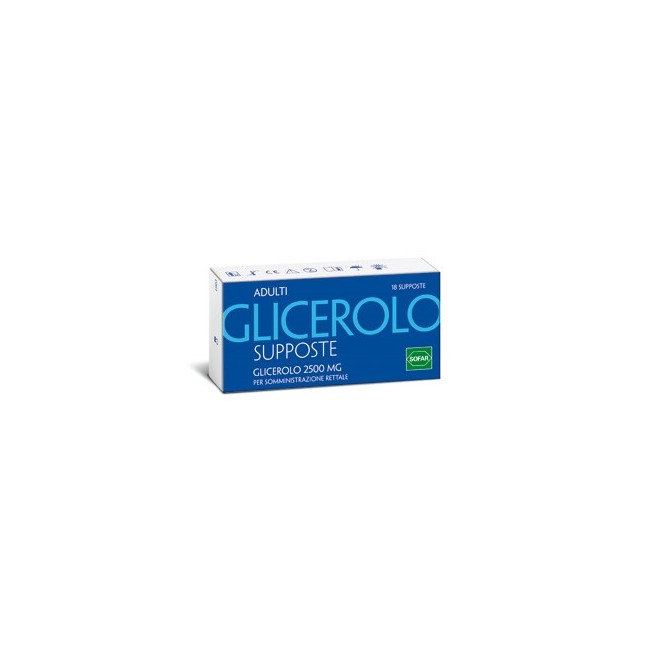 Sofar Glicerolo*adulti 18 Supposte 2250mg Sofar Glicerolo*adulti 18 Supposte 2250mg