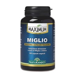 Naturando Maximum Miglio integratore 100 Capsule