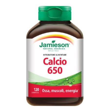 Biovita Jamieson Calcio 650 integratore 120 Compresse Biovita Jamieson Calcio 650 integratore 120 Compresse
