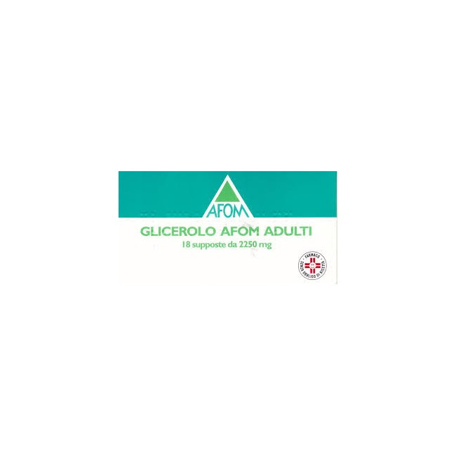 Glicerolo Afom* Adulti 18 Supposte 2250mg Glicerolo Afom* Adulti 18 Supposte 2250mg