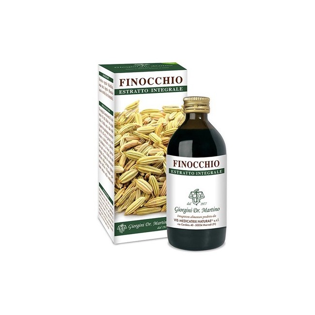 Dr Giorgini Ser-vis Finocchio Estratto Integrale 200 Ml Dr Giorgini Ser-vis Finocchio Estratto Integrale 200 Ml